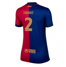 Maillot de football Réplique Barcelona Pau Cubarsi #2 Domicile Femme 2024-25 Manche Courte