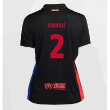 Maillot de football Réplique Barcelona Pau Cubarsi #2 Extérieur Femme 2024-25 Manche Courte