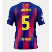 Maillot de football Réplique Barcelona Pau Cubarsi #5 Domicile 2025-26 Manche Courte