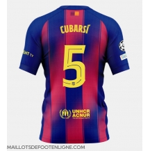 Maillot de football Réplique Barcelona Pau Cubarsi #5 Domicile 2025-26 Manche Courte