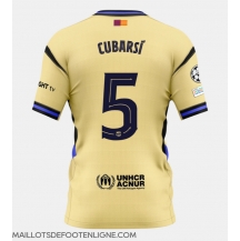 Maillot de football Réplique Barcelona Pau Cubarsi #5 Extérieur 2025-26 Manche Courte