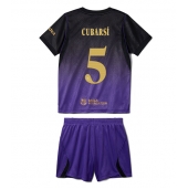 Maillot de football Réplique Barcelona Pau Cubarsi #5 Extérieur Enfant 2026-27 Manche Courte (+ Pantalon court)