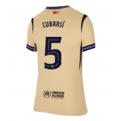 Maillot de football Réplique Barcelona Pau Cubarsi #5 Extérieur Femme 2025-26 Manche Courte
