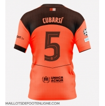 Maillot de football Réplique Barcelona Pau Cubarsi #5 Troisième 2025-26 Manche Courte