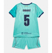 Maillot de football Réplique Barcelona Pau Cubarsi #5 Troisième Enfant 2026-27 Manche Courte (+ Pantalon court)