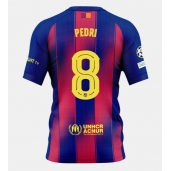 Maillot de football Réplique Barcelona Pedri Gonzalez #8 Domicile 2025-26 Manche Courte