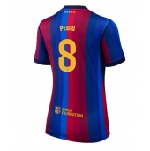 Maillot de football Réplique Barcelona Pedri Gonzalez #8 Domicile Femme 2026-27 Manche Courte