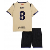 Maillot de football Réplique Barcelona Pedri Gonzalez #8 Extérieur Enfant 2025-26 Manche Courte (+ Pantalon court)