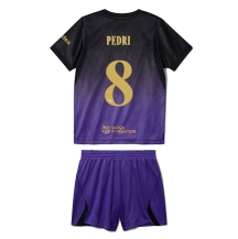 Maillot de football Réplique Barcelona Pedri Gonzalez #8 Extérieur Enfant 2026-27 Manche Courte (+ Pantalon court)