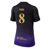 Maillot de football Réplique Barcelona Pedri Gonzalez #8 Extérieur Femme 2026-27 Manche Courte