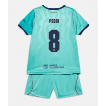 Maillot de football Réplique Barcelona Pedri Gonzalez #8 Troisième Enfant 2026-27 Manche Courte (+ Pantalon court)