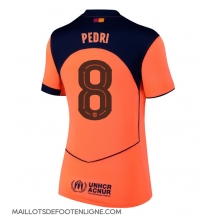 Maillot de football Réplique Barcelona Pedri Gonzalez #8 Troisième Femme 2025-26 Manche Courte