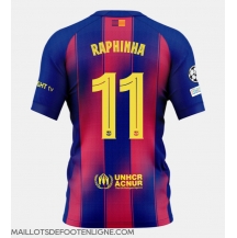Maillot de football Réplique Barcelona Raphinha Belloli #11 Domicile 2025-26 Manche Courte