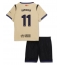 Maillot de football Réplique Barcelona Raphinha Belloli #11 Extérieur Enfant 2025-26 Manche Courte (+ Pantalon court)
