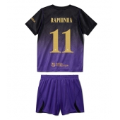 Maillot de football Réplique Barcelona Raphinha Belloli #11 Extérieur Enfant 2026-27 Manche Courte (+ Pantalon court)