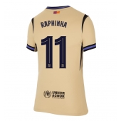 Maillot de football Réplique Barcelona Raphinha Belloli #11 Extérieur Femme 2025-26 Manche Courte