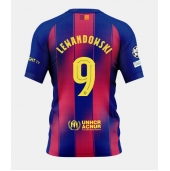 Maillot de football Réplique Barcelona Robert Lewandowski #9 Domicile 2025-26 Manche Courte