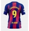 Maillot de football Réplique Barcelona Robert Lewandowski #9 Domicile 2025-26 Manche Courte
