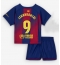 Maillot de football Réplique Barcelona Robert Lewandowski #9 Domicile Enfant 2025-26 Manche Courte (+ Pantalon court)