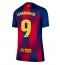 Maillot de football Réplique Barcelona Robert Lewandowski #9 Domicile Femme 2025-26 Manche Courte