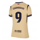 Maillot de football Réplique Barcelona Robert Lewandowski #9 Extérieur Femme 2025-26 Manche Courte