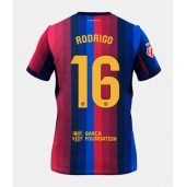 Maillot de football Réplique Barcelona Rodri Hernandez #16 Domicile 2026-27 Manche Courte