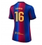 Maillot de football Réplique Barcelona Rodri Hernandez #16 Domicile Femme 2026-27 Manche Courte