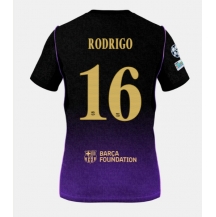 Maillot de football Réplique Barcelona Rodri Hernandez #16 Extérieur 2026-27 Manche Courte