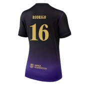 Maillot de football Réplique Barcelona Rodri Hernandez #16 Extérieur Femme 2026-27 Manche Courte