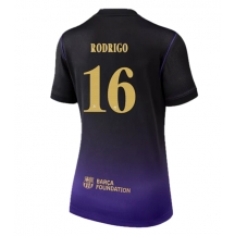 Maillot de football Réplique Barcelona Rodri Hernandez #16 Extérieur Femme 2026-27 Manche Courte