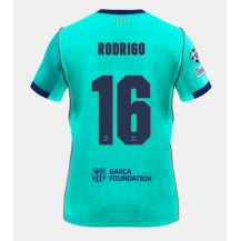 Maillot de football Réplique Barcelona Rodri Hernandez #16 Troisième 2026-27 Manche Courte