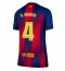 Maillot de football Réplique Barcelona Ronald Araujo #4 Domicile Femme 2025-26 Manche Courte
