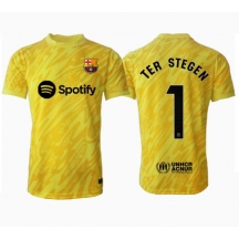 Maillot de football Réplique Barcelona Ter Stegen #1 Gardien de but Domicile 2024-25 Manche Courte