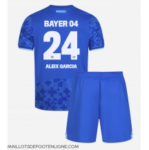 Maillot de football Réplique Bayer Leverkusen Aleix Garcia #24 Troisième Enfant 2025-26 Manche Courte (+ Pantalon court)