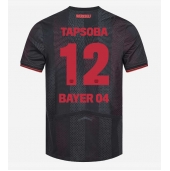 Maillot de football Réplique Bayer Leverkusen Edmond Tapsoba #12 Domicile 2025-26 Manche Courte