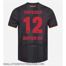 Maillot de football Réplique Bayer Leverkusen Edmond Tapsoba #12 Domicile 2025-26 Manche Courte