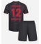 Maillot de football Réplique Bayer Leverkusen Edmond Tapsoba #12 Domicile Enfant 2025-26 Manche Courte (+ Pantalon court)