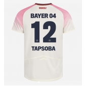 Maillot de football Réplique Bayer Leverkusen Edmond Tapsoba #12 Extérieur 2025-26 Manche Courte