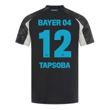 Maillot de football Réplique Bayer Leverkusen Edmond Tapsoba #12 Troisième 2024-25 Manche Courte