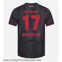 Maillot de football Réplique Bayer Leverkusen Eliesse Ben Seghir #17 Domicile 2025-26 Manche Courte