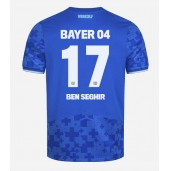Maillot de football Réplique Bayer Leverkusen Eliesse Ben Seghir #17 Troisième 2025-26 Manche Courte