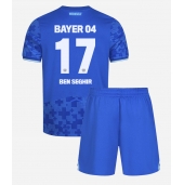 Maillot de football Réplique Bayer Leverkusen Eliesse Ben Seghir #17 Troisième Enfant 2025-26 Manche Courte (+ Pantalon court)
