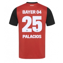 Maillot de football Réplique Bayer Leverkusen Exequiel Palacios #25 Domicile 2024-25 Manche Courte