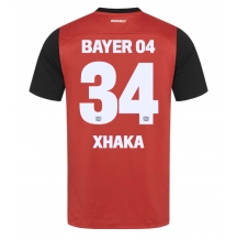 Maillot de football Réplique Bayer Leverkusen Granit Xhaka #34 Domicile 2024-25 Manche Courte