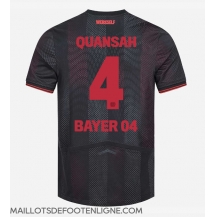 Maillot de football Réplique Bayer Leverkusen Jarell Quansah #4 Domicile 2025-26 Manche Courte