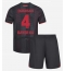 Maillot de football Réplique Bayer Leverkusen Jarell Quansah #4 Domicile Enfant 2025-26 Manche Courte (+ Pantalon court)