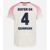 Maillot de football Réplique Bayer Leverkusen Jarell Quansah #4 Extérieur 2025-26 Manche Courte