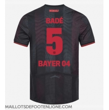 Maillot de football Réplique Bayer Leverkusen Loic Bade #5 Domicile 2025-26 Manche Courte