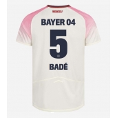 Maillot de football Réplique Bayer Leverkusen Loic Bade #5 Extérieur 2025-26 Manche Courte