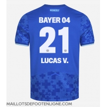 Maillot de football Réplique Bayer Leverkusen Lucas Vazquez #21 Troisième 2025-26 Manche Courte